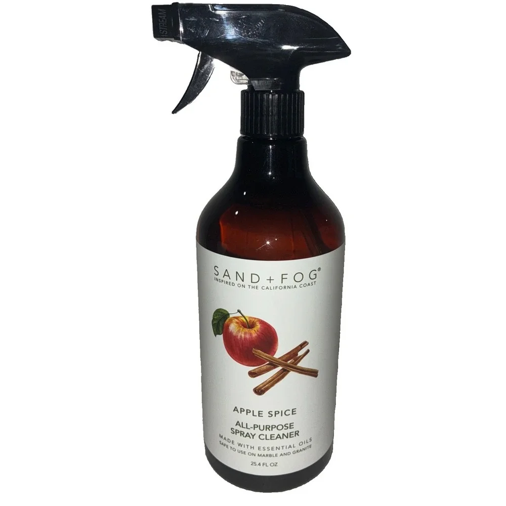 Sand + Fog All-Purpose Spray Cleaner Apple Spice 25.4 Oz Plant-Based